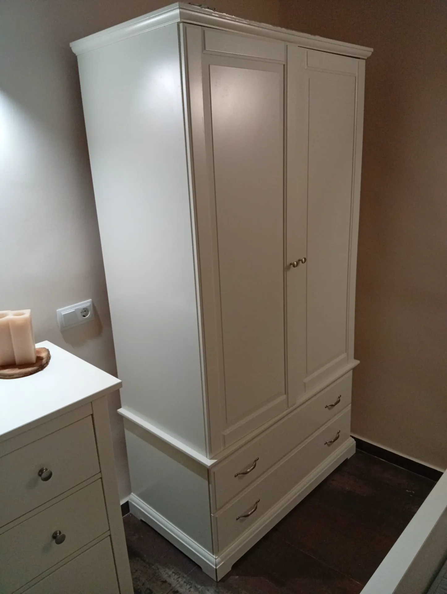 Large White Wardrobe